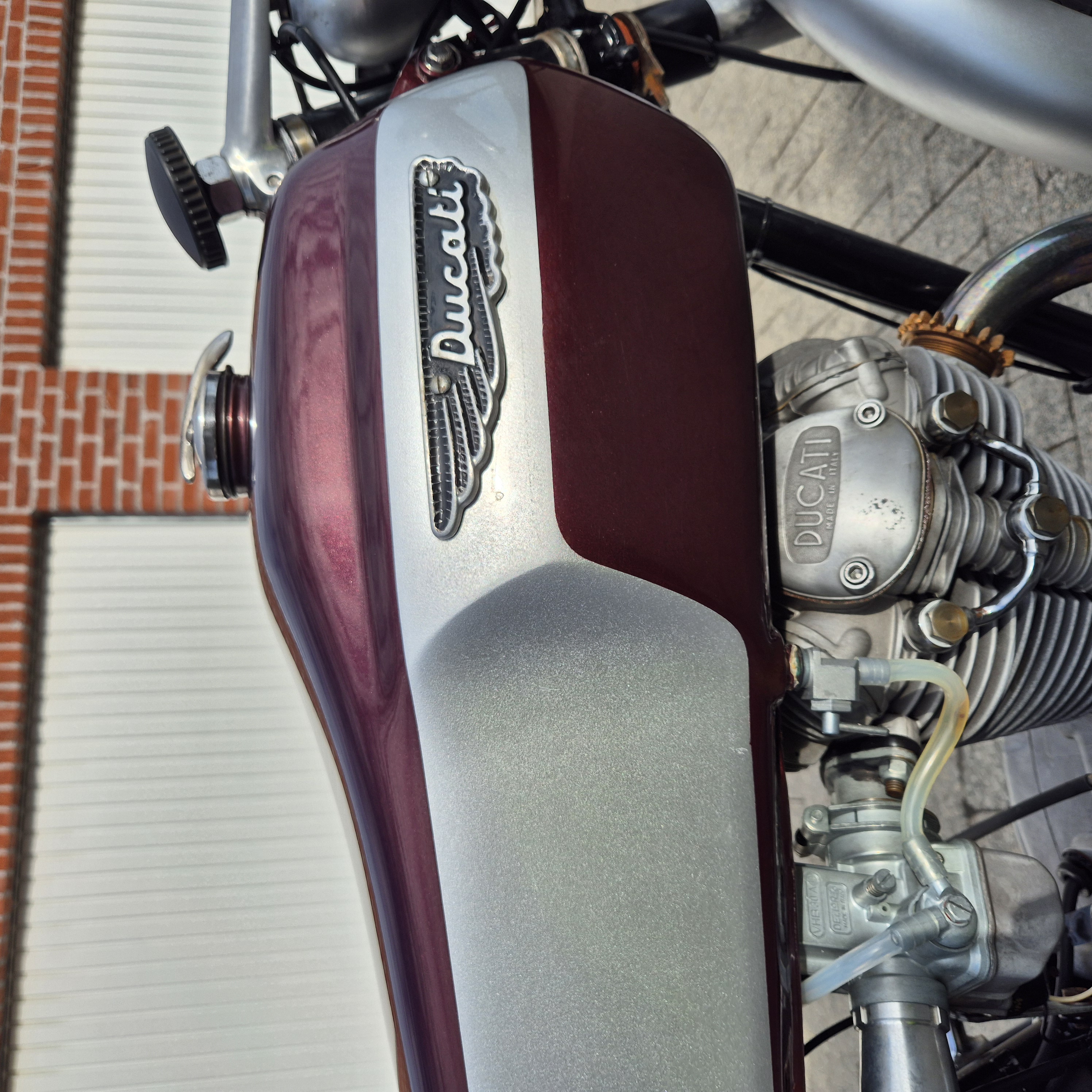 1970 Ducati Mark 3 Wide Case – Exemplaire impeccable avec jantes Borrani et carburateur Dell'Orto